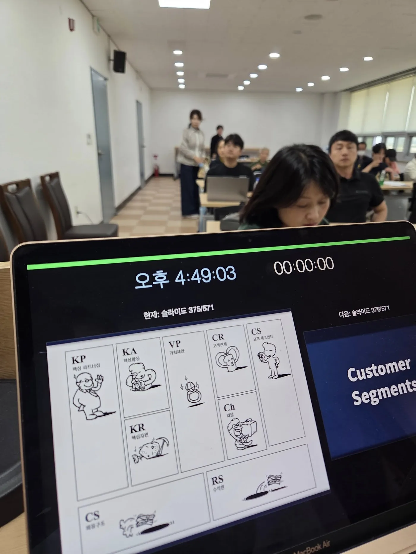 문경시농업기술센터 창업마케팅 교육 교육 현장 - 나눔경영컨설팅 김종혁