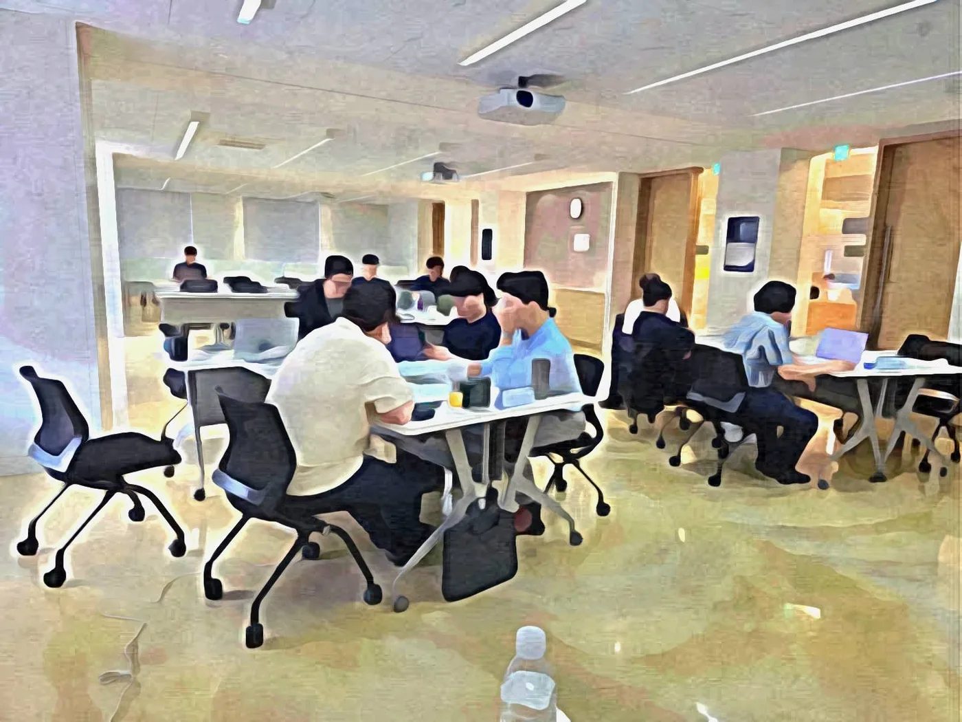 효성인포메이션시스템 B2B 세일즈 PT교육 교육 현장 - 나눔경영컨설팅 김종혁