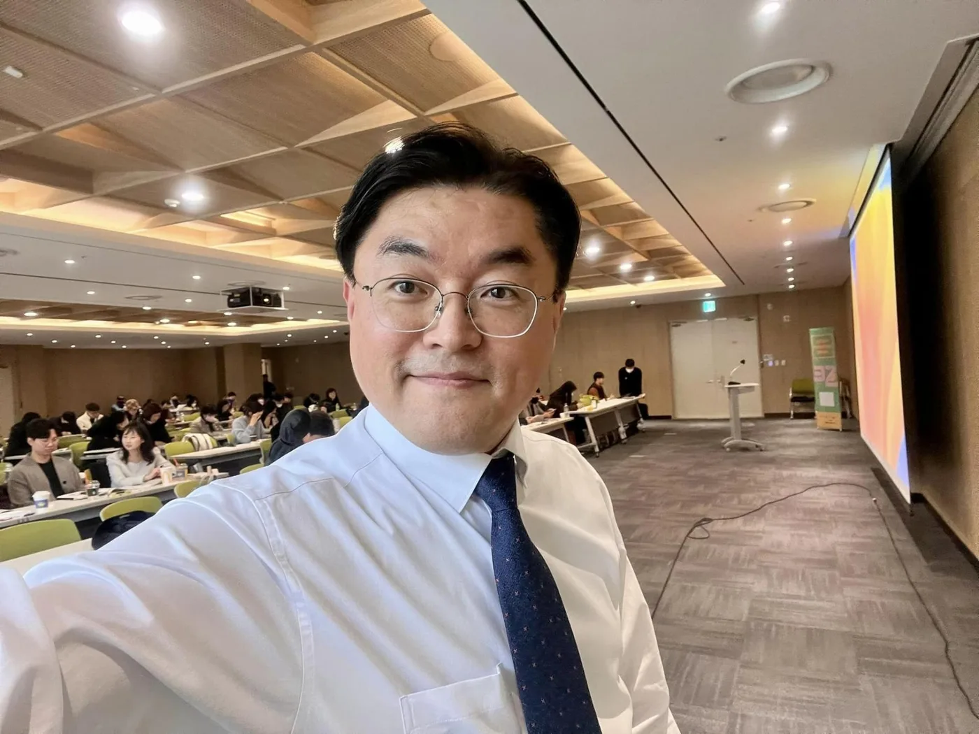 수원컨벤션센터 프레젠테이션 특강 교육 현장 - 나눔경영컨설팅 김종혁