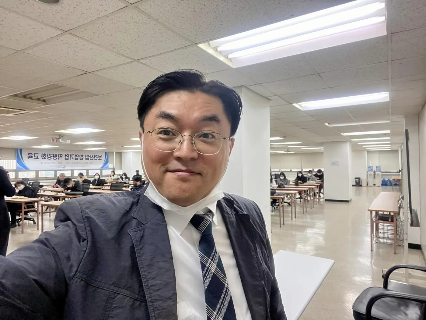 한국보건산업진흥원 ESG 대응전략 교육 현장 - 나눔경영컨설팅 김종혁