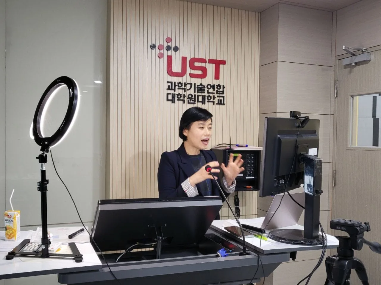 UST 디자인씽킹 워크샵 교육 현장 - 나눔경영컨설팅 김지혜