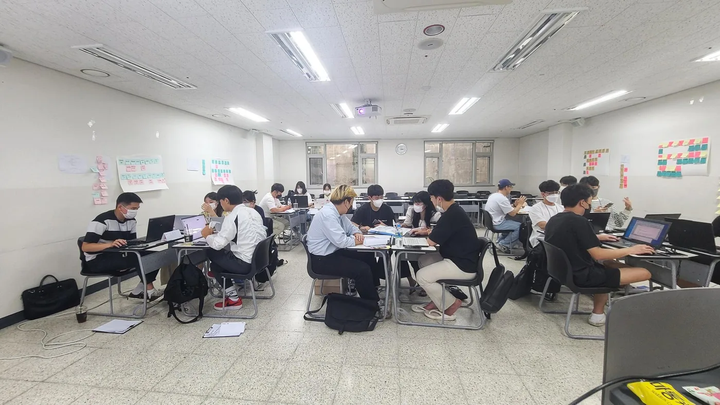 경남대학교 영어 세일즈 피칭 교육&실습 교육 현장 - 나눔경영컨설팅 김종혁