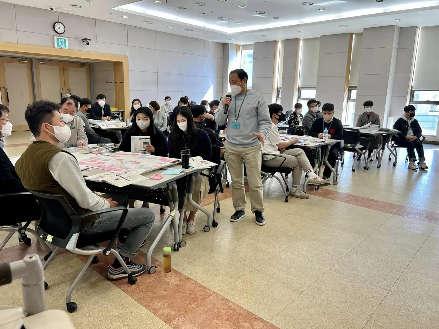 농협안성교육원 디자인씽킹 실습 교육 현장 - 나눔경영컨설팅 김종혁