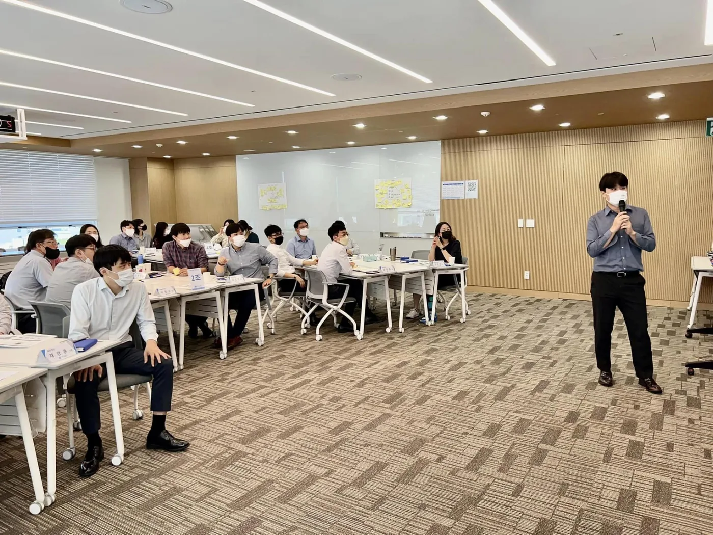한국제지 마케팅 전략수립 교육 교육 현장 - 나눔경영컨설팅 김종혁