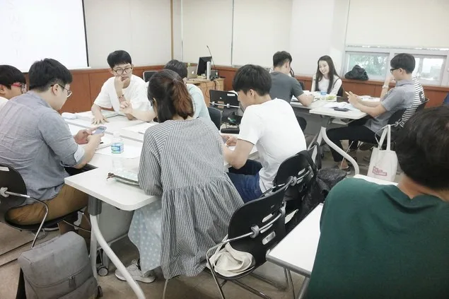 부산대학교 계절학기 창업의 이해 3일차 창업마케팅 교육 현장 - 나눔경영컨설팅 김종혁 강사