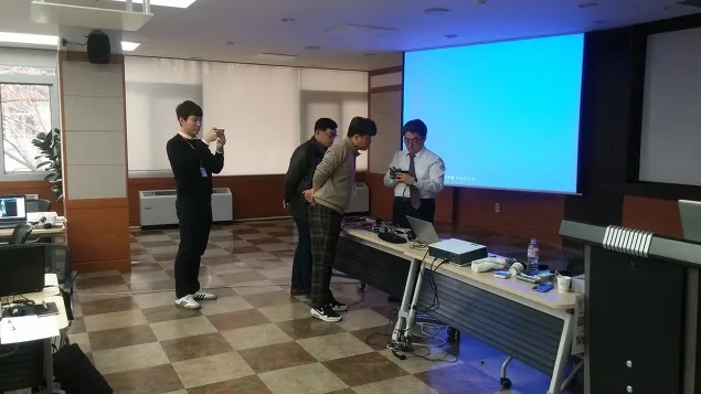 한국전력공사 쉬운 동영상촬영&편집교육 3일차중 1일차 교육 현장 - 나눔경영컨설팅 김종혁 강사