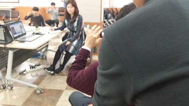 한국전력공사 쉬운 동영상촬영&편집교육 3일차중 2일차 교육 현장 - 나눔경영컨설팅 김종혁 강사