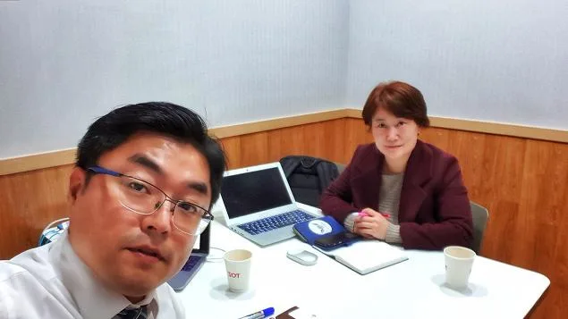 경기도일자리재단 내용 교육 현장 - 나눔경영컨설팅 김종혁 강사