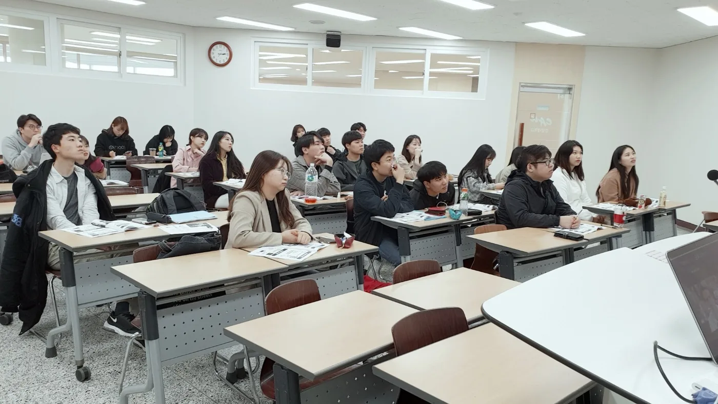 중앙대학교 마케팅 직무교육 10차수 중 3차 교육 현장 - 나눔경영컨설팅 김종혁 강사