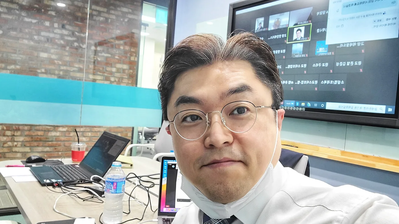 경기도 경제과학진흥원 2021년 창업트렌드와 비즈니스모델링 특강 교육 현장 - 나눔경영컨설팅 김종혁 강사
