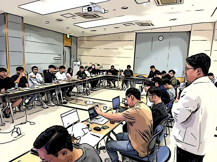 상신브레이크 B2B마케팅 교육 교육 현장 - 나눔경영컨설팅 김종혁 강사