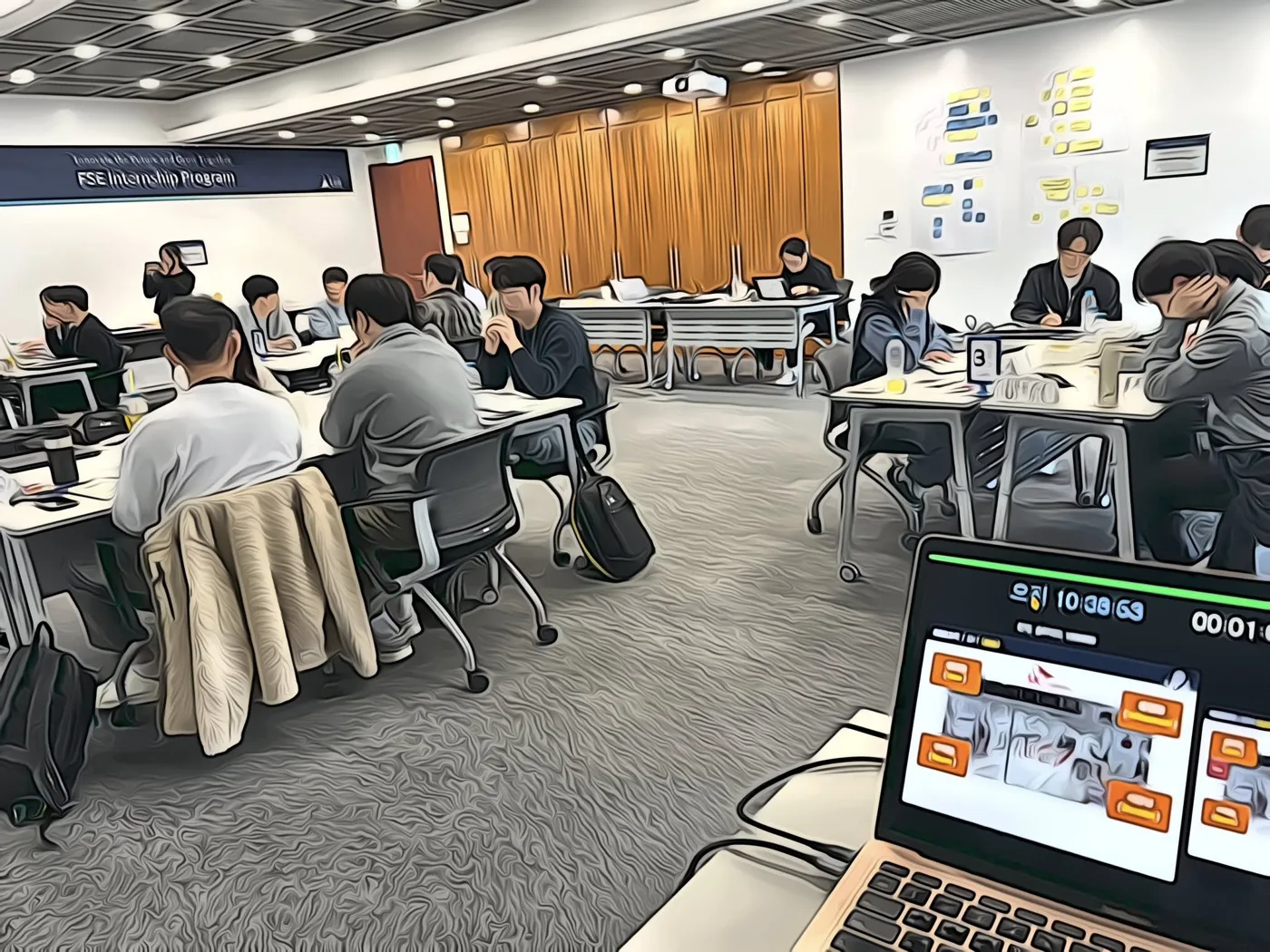 램리서치 B2B 고객응대 교육 교육 현장 - 나눔경영컨설팅 김종혁 강사